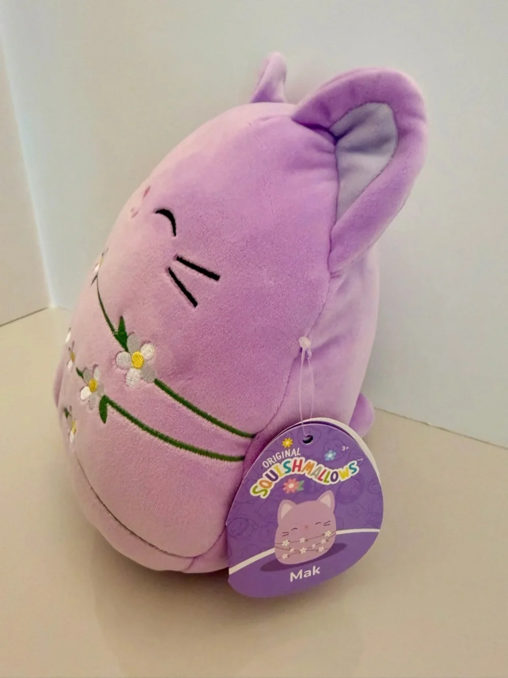 Original Squishmallows 8” Mak The Lavender Cat